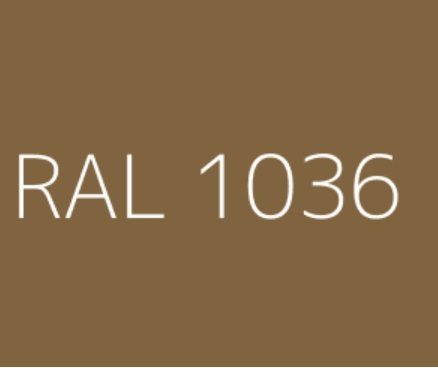 RAL 1036 is een van de meest gekozen kleuren poedercoat bij Belgian Wood Design